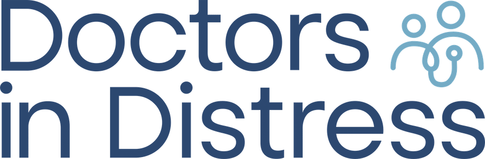 DiD - Navy + Blue doctors in distress logo